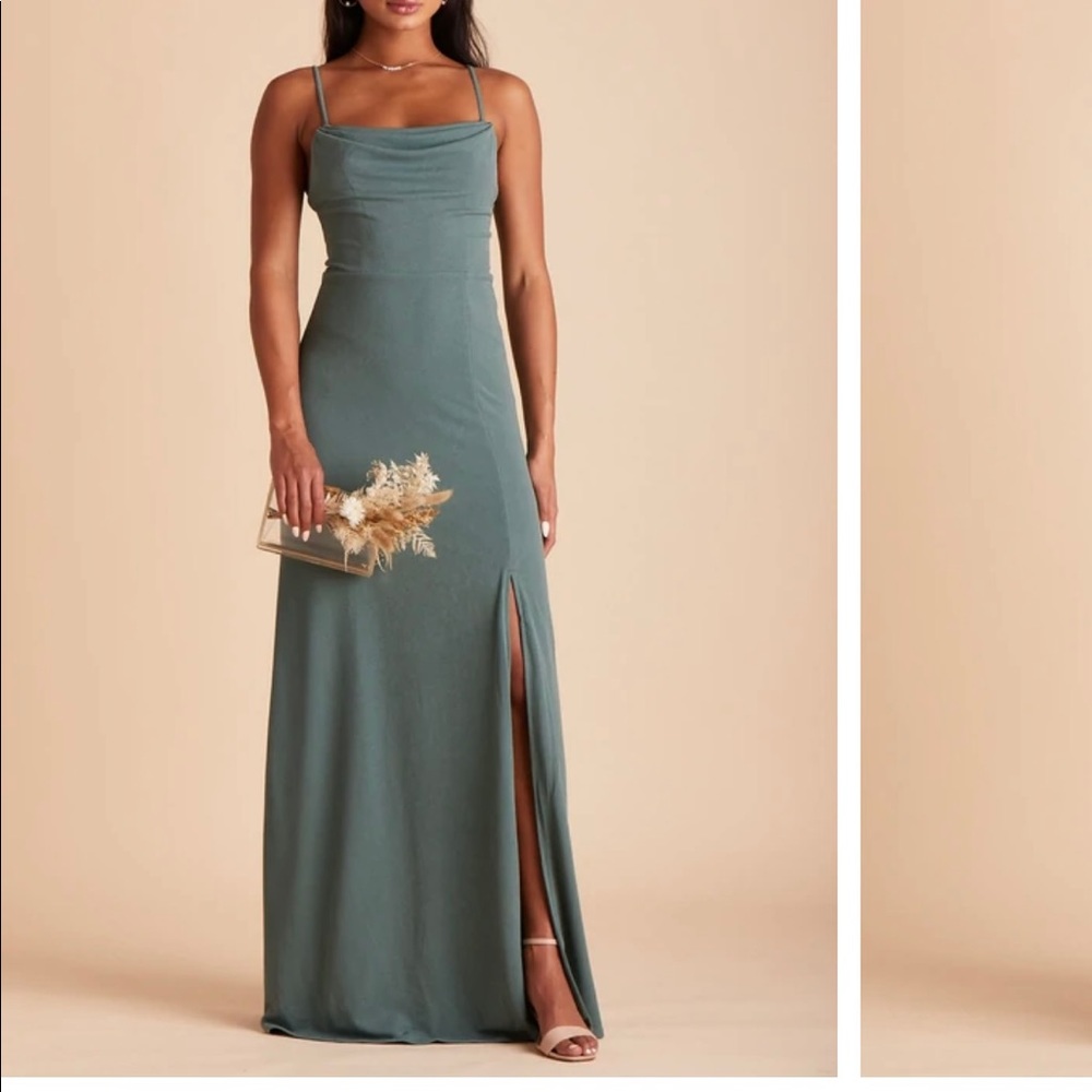 Birdy Grey Sea Glass Ash Crèpe Dress